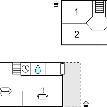 Holiday home In With Kitchen Assens